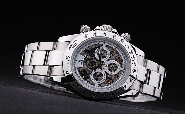 Rolex Daytona Mechanism Stainless Steel White Men Watch-RD3886 Rolex Daytona Mechanism Stainless Steel White Men Watch-RD3886
