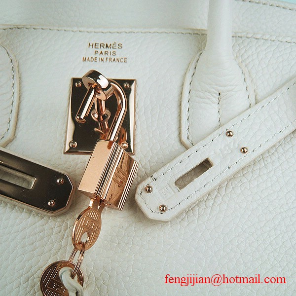 Hermes Birkin 30cm Togo Leather Bag Cream 6088 Hermes Birkin 30cm Togo Leather Bag Cream 6088