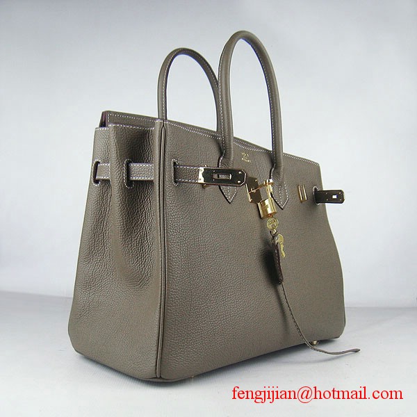 Hermes Birkin 35cm Tendon Veins Leather Bag Khaki Gold Hardware Hermes Birkin 35cm Tendon Veins Leather Bag Khaki Gold Hardware
