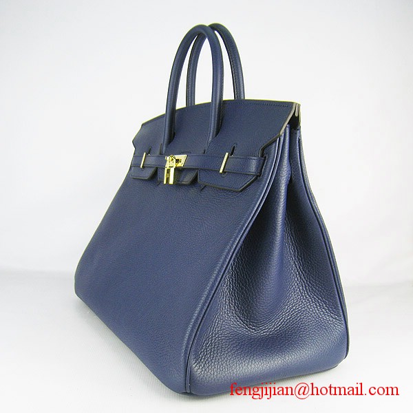 Hermes Birkin 40cm Togo Bag Dark Blue 6099 Hermes Birkin 40cm Togo Bag Dark Blue 6099