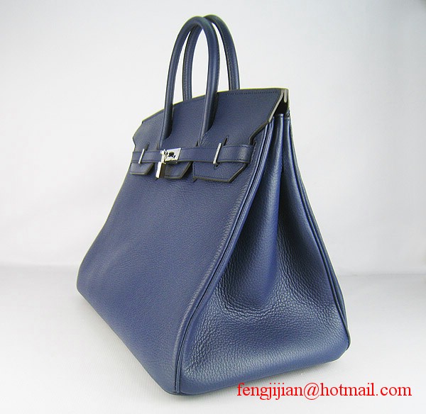 Hermes Birkin 40cm Togo Bag Dark Blue 6099 Hermes Birkin 40cm Togo Bag Dark Blue 6099