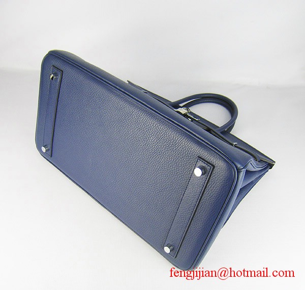 Hermes Birkin 40cm Togo Bag Dark Blue 6099 Hermes Birkin 40cm Togo Bag Dark Blue 6099