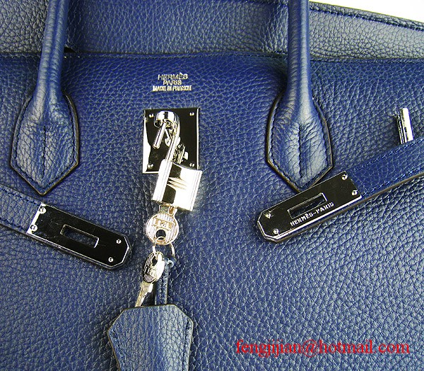 Hermes Birkin 40cm Togo Bag Dark Blue 6099 Hermes Birkin 40cm Togo Bag Dark Blue 6099