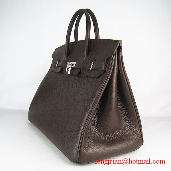 Hermes Birkin 40cm Togo Bag Coffee 6099 Hermes Birkin 40cm Togo Bag Coffee 6099