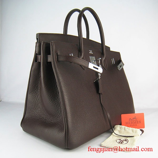 Hermes Birkin 40cm Togo Bag Coffee 6099 Hermes Birkin 40cm Togo Bag Coffee 6099