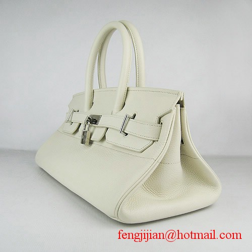 Hermes Birkin 42cm Togo Leather Bag Beige 6109 silver padlock Hermes Birkin 42cm Togo Leather Bag Beige 6109 silver padlock