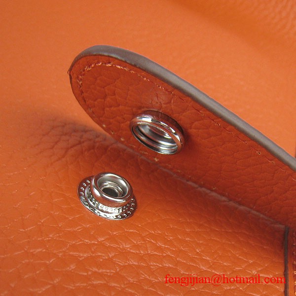 Hermes Evelyne Bag Orange 6309 Hermes Evelyne Bag Orange 6309