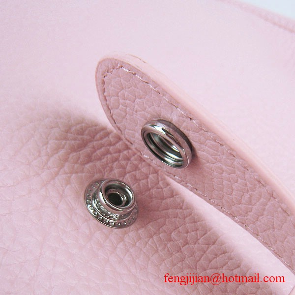 Hermes Evelyne Bag Pink 6309 Hermes Evelyne Bag Pink 6309