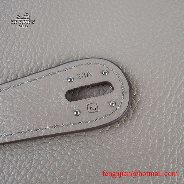 Hermes Women Shoulder Bag Grey 6208 Hermes Women Shoulder Bag Grey 6208