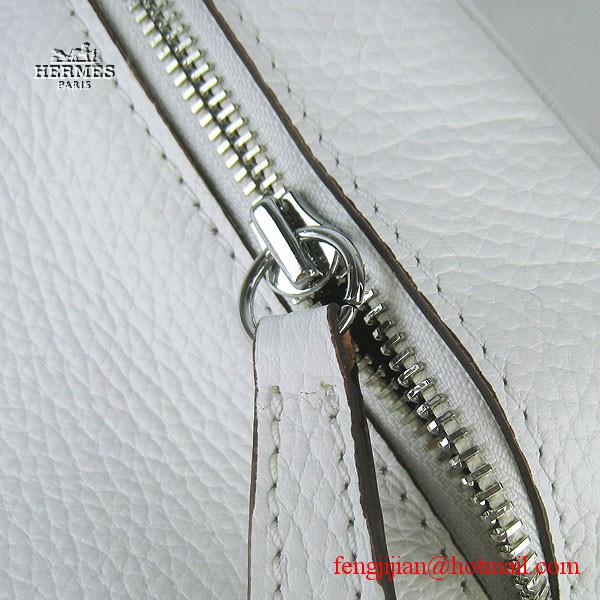 Hermes Women Shoulder Bag White 6208 Hermes Women Shoulder Bag White 6208