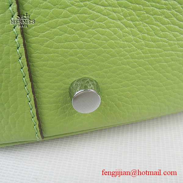 Hermes Women Shoulder Bag Green 6208 Hermes Women Shoulder Bag Green 6208