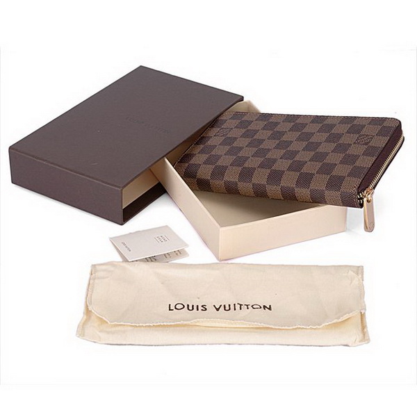 Louis Vuitton Wallets Damier Canvas Zippy N60015 Louis Vuitton Wallets Damier Canvas Zippy N60015
