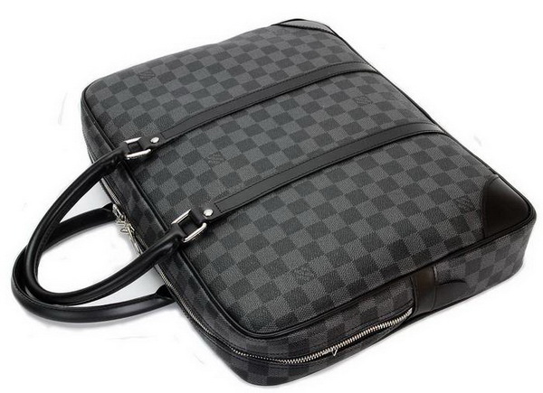 Louis Vuitton Damier Graphite Canvas Popte-Documents Voyage N41125 Louis Vuitton Damier Graphite Canvas Popte-Documents Voyage N41125