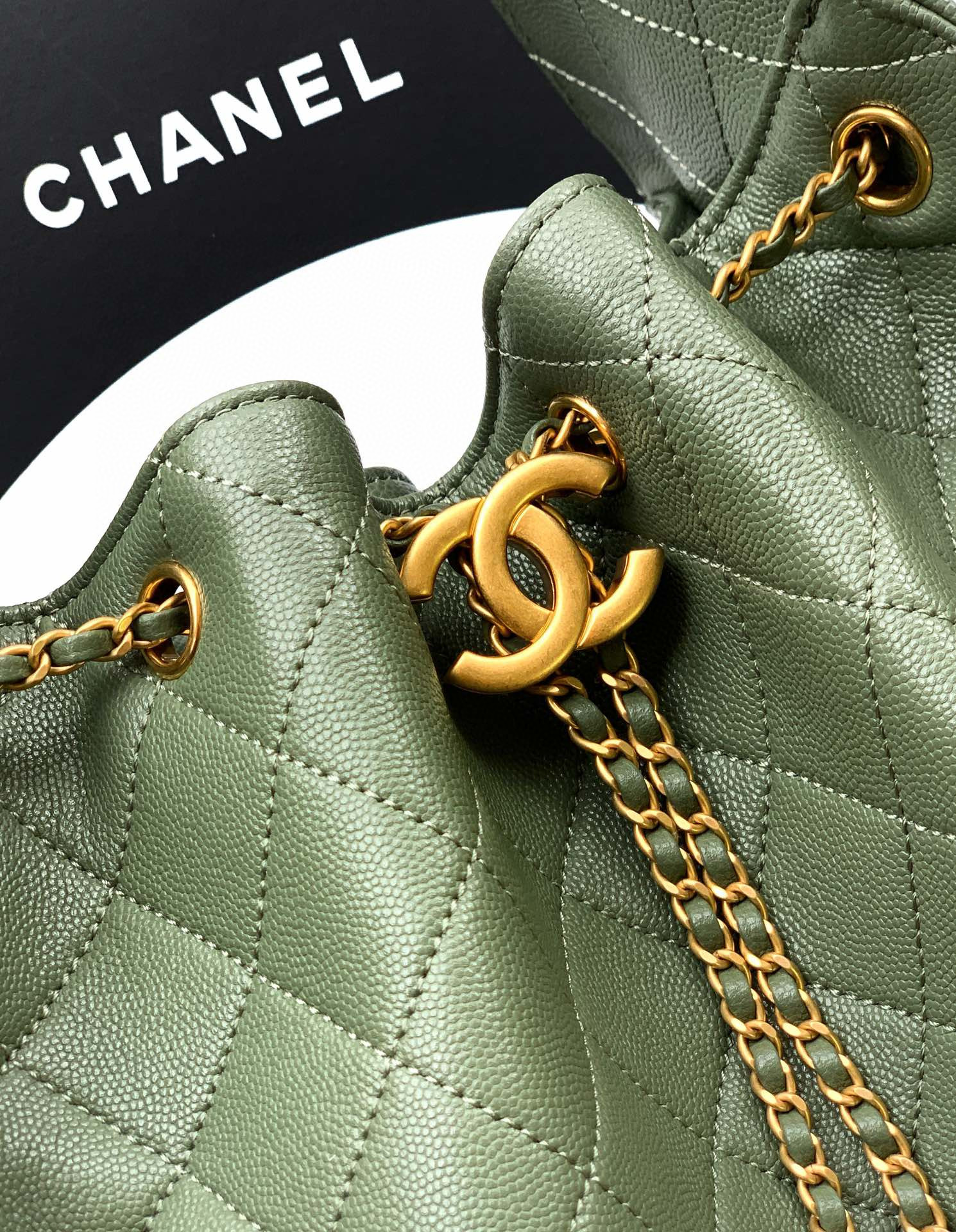 CHANEL 25S Hobo HANDBAG AS5293 red