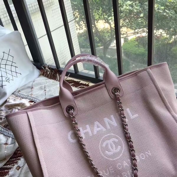Chanel Deauville Tote Bag Original Canvas Leather A68047-15 Chanel Deauville Tote Bag Original Canvas Leather A68047-15