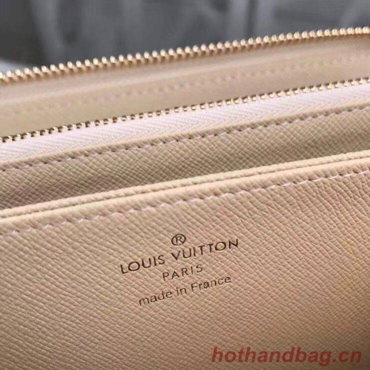 Louis Vuitton Damier Azur Zippy Wallet N41660 Beige Louis Vuitton Damier Azur Zippy Wallet N41660 Beige