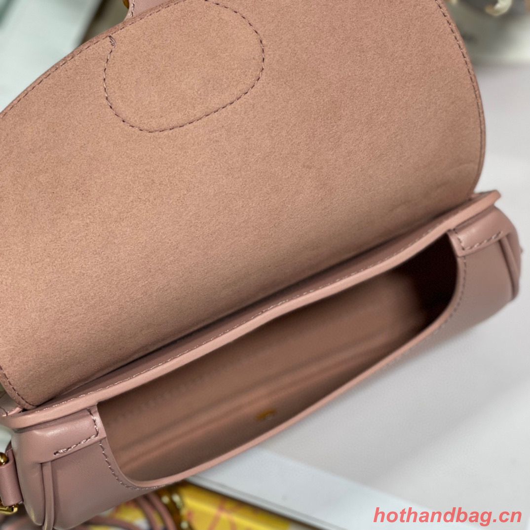 DIOR BOBBY EAST-WEST BAG Box Calfskin M9317S Pink DIOR BOBBY EAST-WEST BAG Box Calfskin M9317S Pink