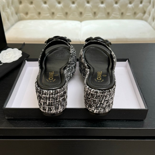 Chanel WOMENS Slippers High heels 7CM 44870-6