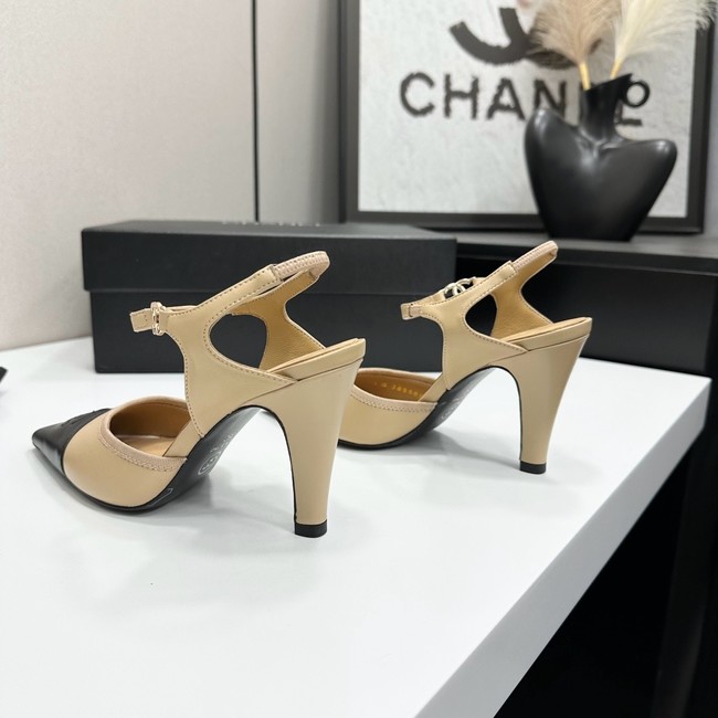 Chanel Slingbacks Iridescent Lambskin 55733-2