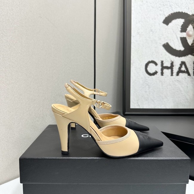Chanel Slingbacks Iridescent Lambskin 55733-2