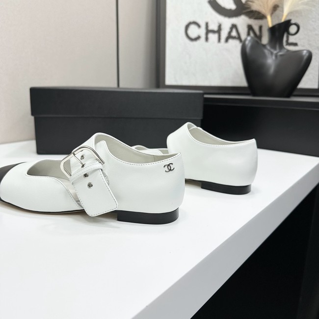 Chanel Mary Janes Grosgrain & Patent Calfskin G47028-2