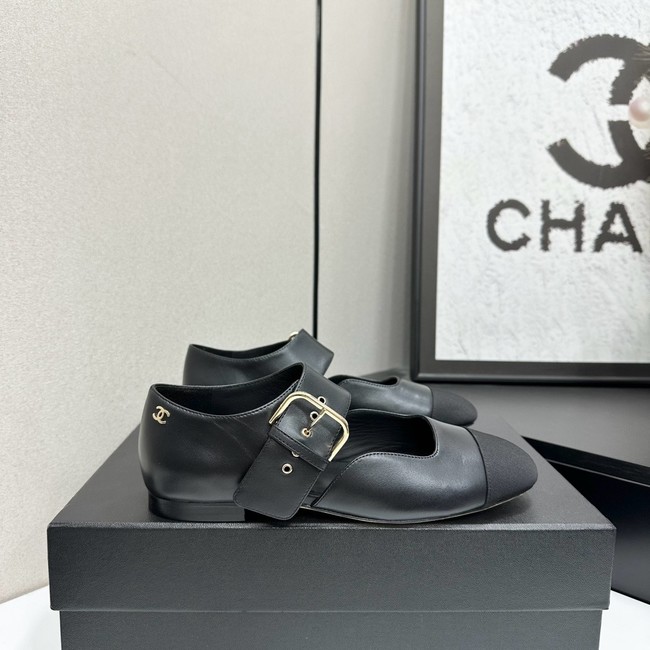 Chanel Mary Janes Grosgrain & Patent Calfskin G47028-3