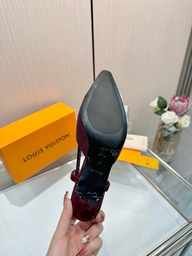 Louis Vuitton Slingback Pump Heel 5.5CM 35970-2