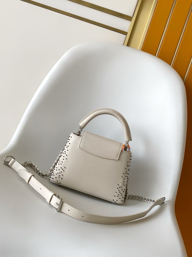 Louis Vuitton Capucines MINI M12977 cream
