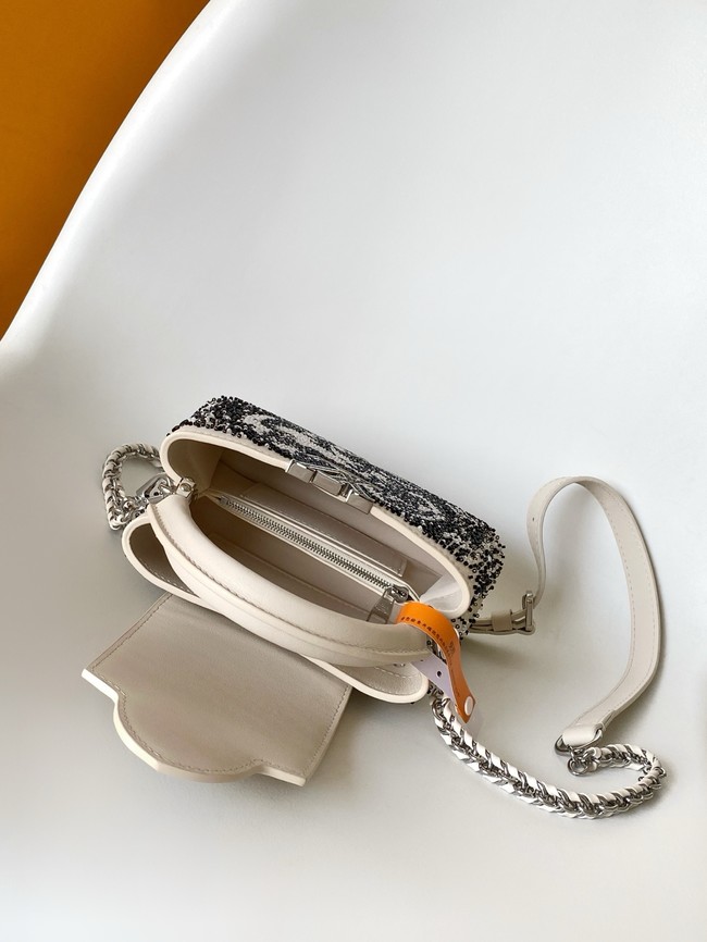 Louis Vuitton Capucines MINI M12977 cream