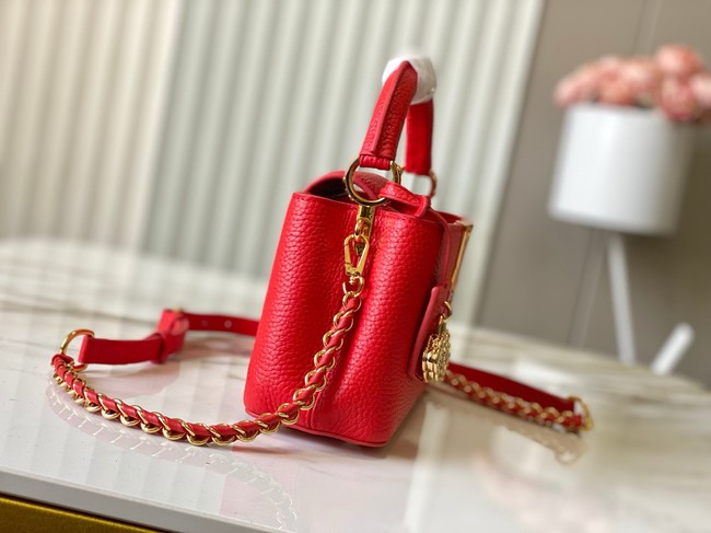 Louis Vuitton Capucines BB M27301 red