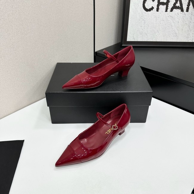 Chanel Mary Janes Patent Calfskin G47052-1