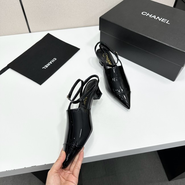 Chanel Slingbacks Patent Calfskin G47054-6