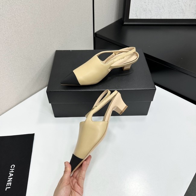 Chanel Slingbacks Patent Calfskin G47054-3