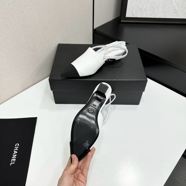Chanel Slingbacks Patent Calfskin G47054-5