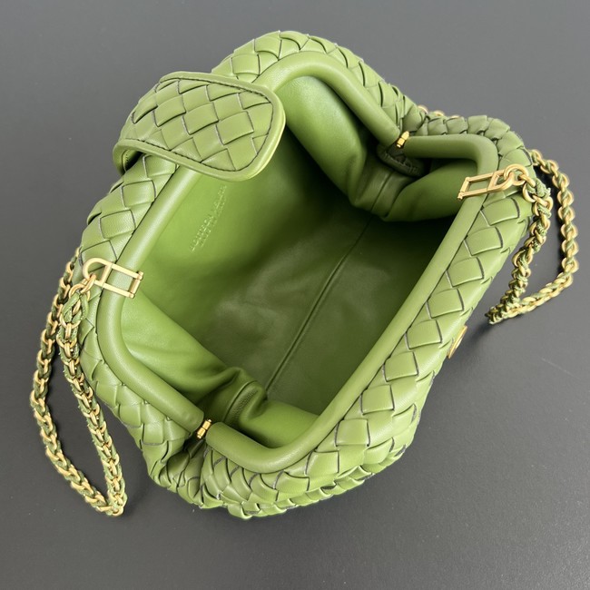 Bottega Veneta Small Lauren 1980 804038 green