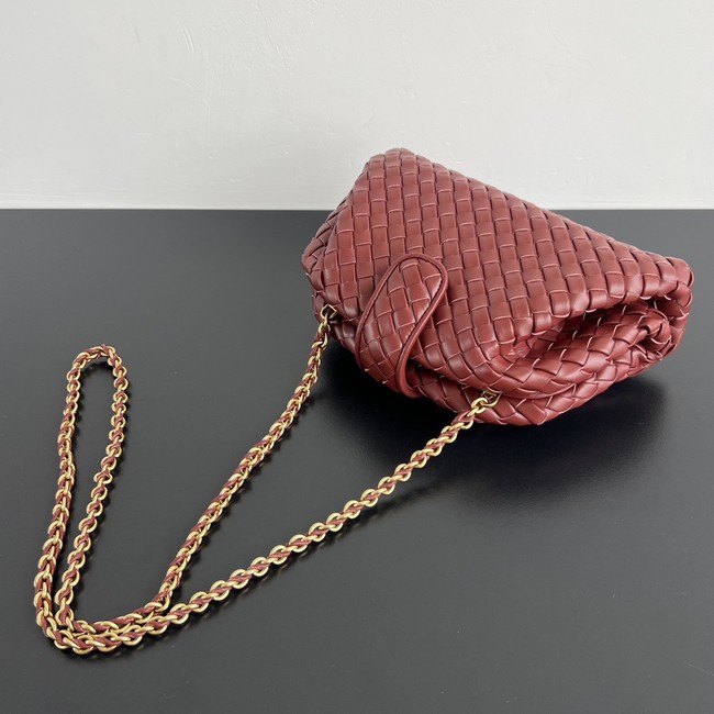 Bottega Veneta Small Lauren 1980 804038 red