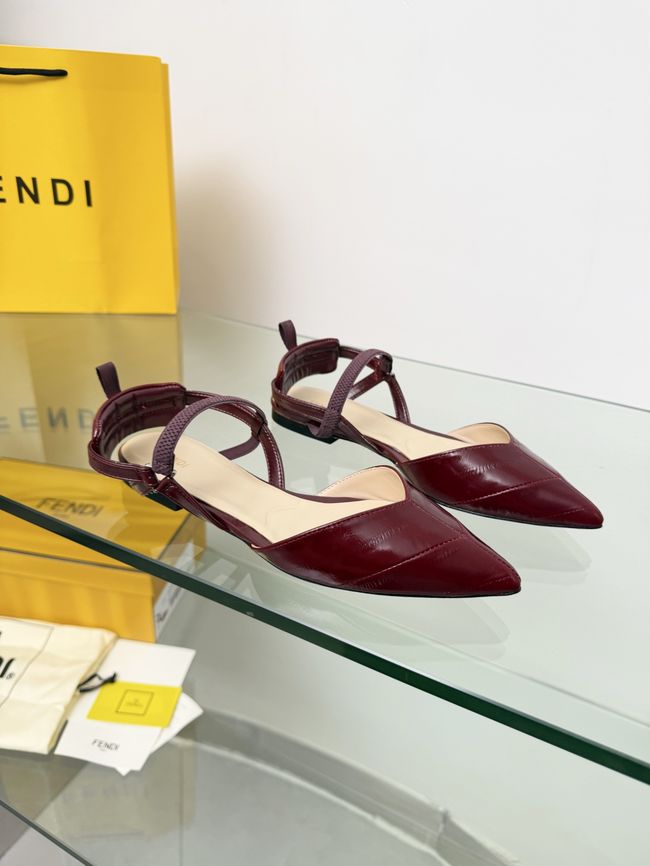 Fendi WOMENS SANDAL slingback Colibri Lite 8J8559-7