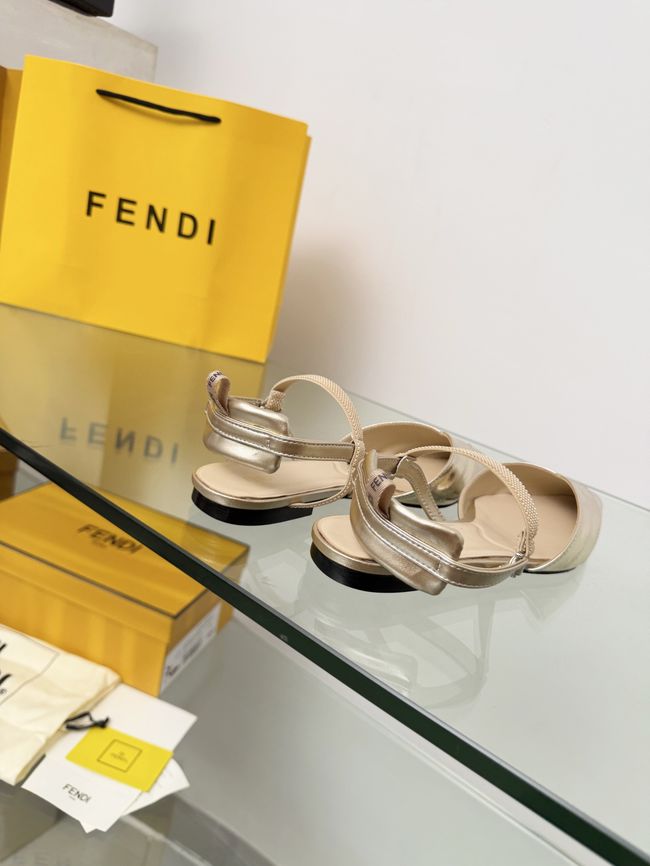 Fendi WOMENS SANDAL slingback Colibri Lite 8J8559-8