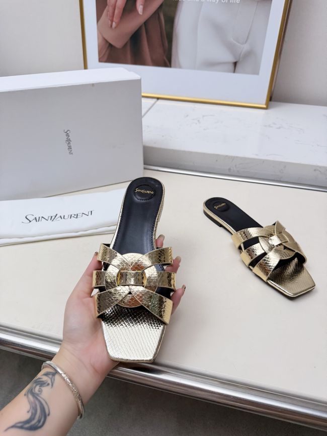 Saint Laurent tribute SANDALS in smooth leather 875936-12 Saint Laurent tribute SANDALS in smooth leather 875936-12