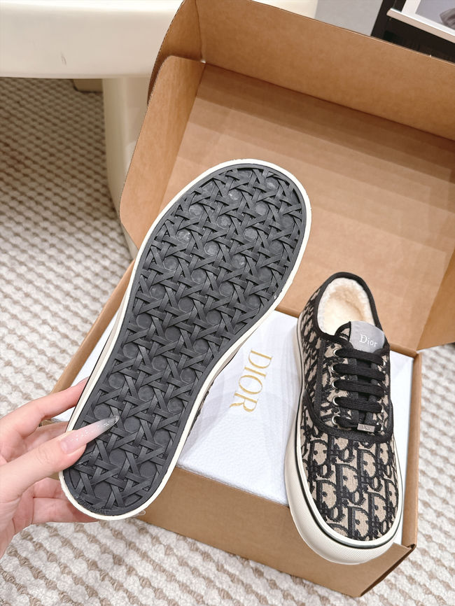 Walk Dior Sneaker Oblique Embroidered Mesh KCK537-3
