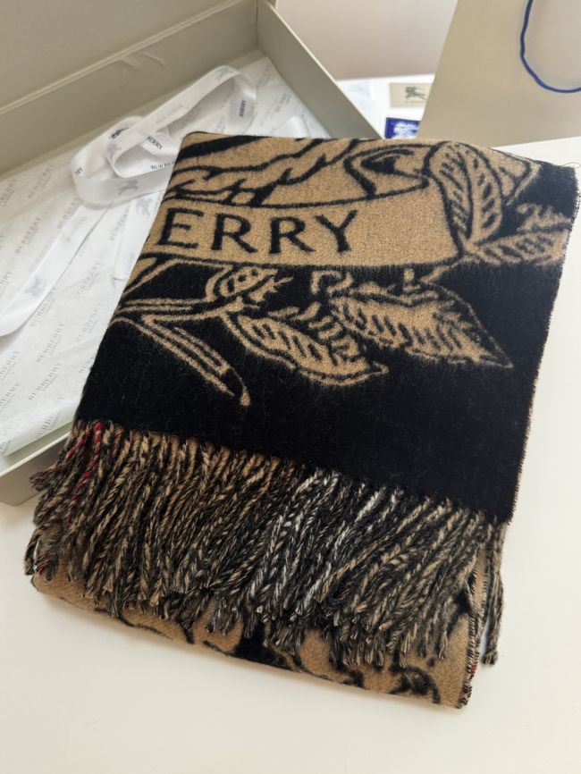 Burberry cashmere scarf BU0030-2 Burberry cashmere scarf BU0030-2