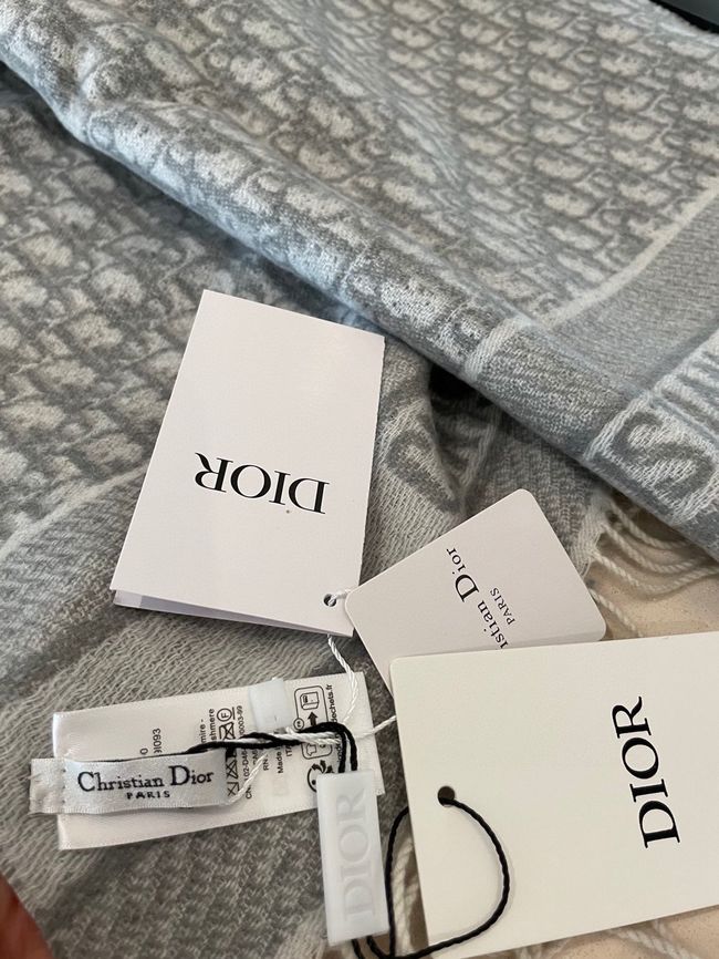 Dior Oblique Scarf Cashmere 9I093-2