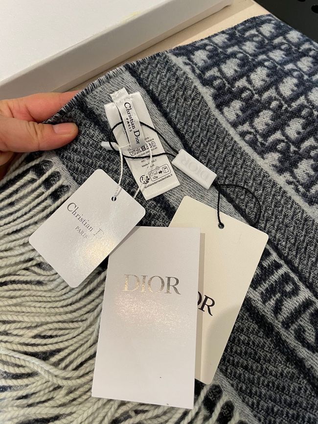 Dior Oblique Scarf Cashmere 9I093-3