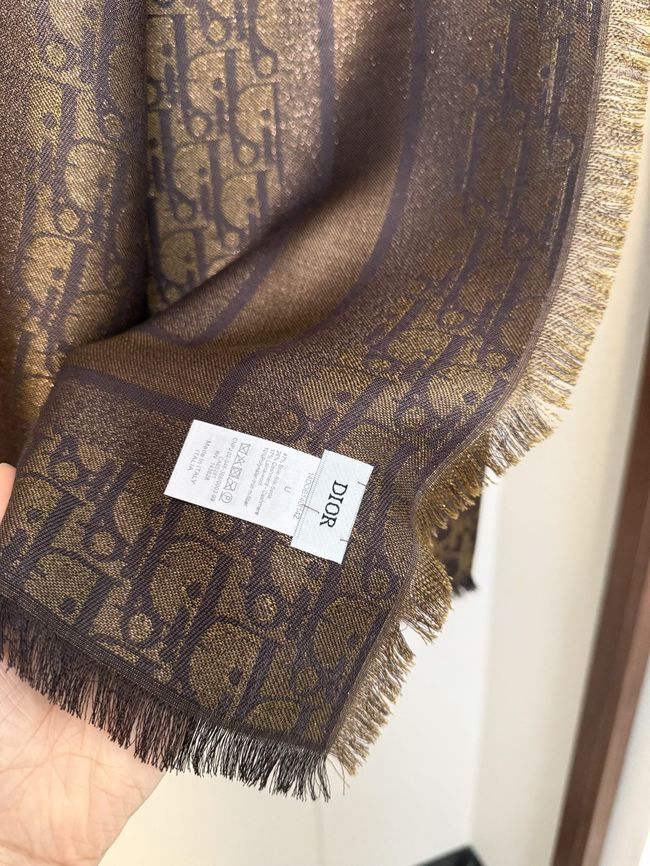 Dior Oblique Shawl Wool and Silk Jacquard I1058-11
