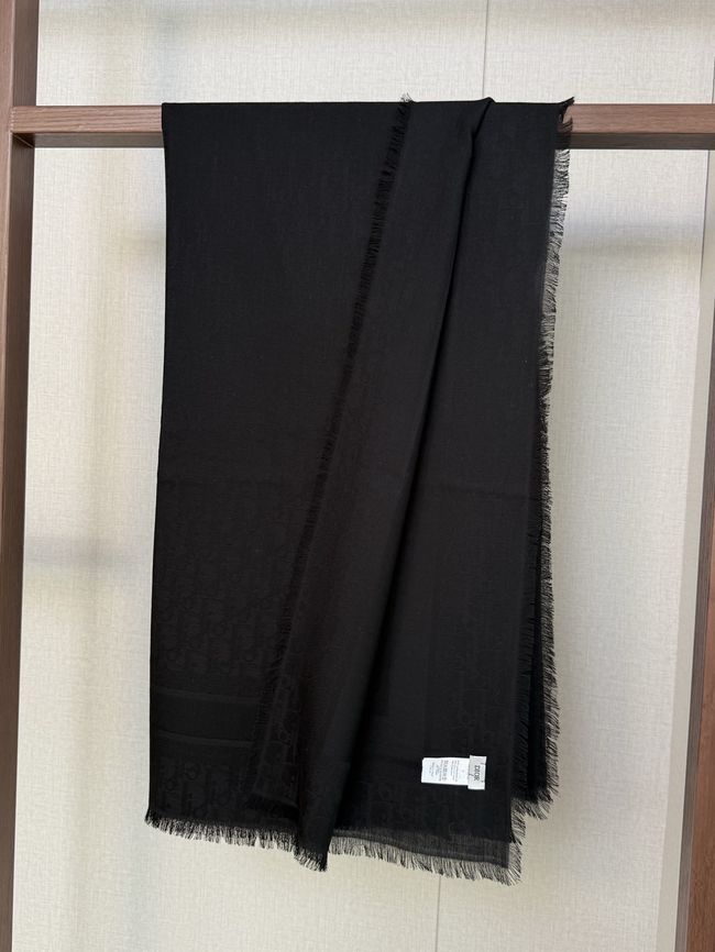 Dior Oblique Shawl Wool and Silk Jacquard I1058-5