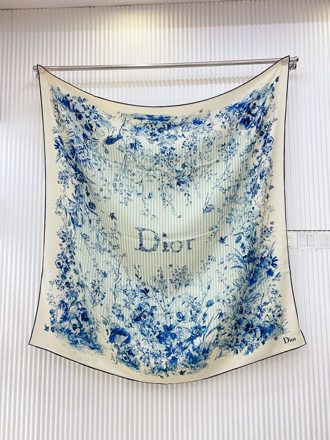 Dior Oblique Shawl Wool and Silk Jacquard I1061-1