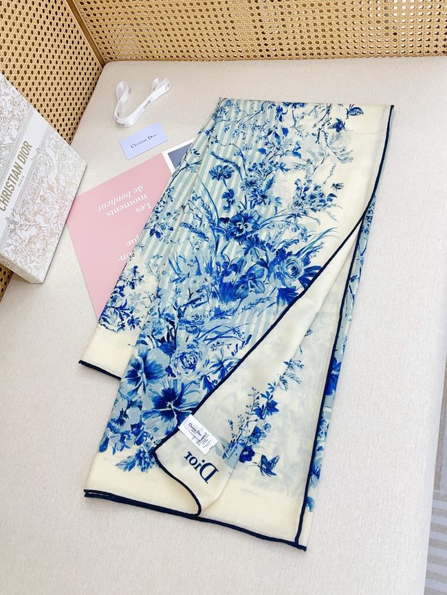 Dior Oblique Shawl Wool and Silk Jacquard I1061-1