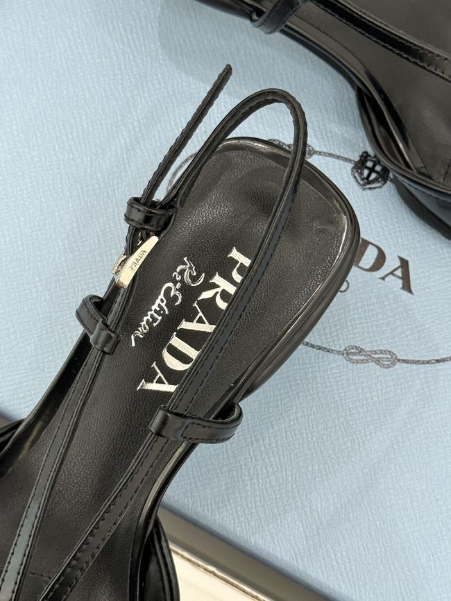 Prada Brushed leather slingback pumps 1I701O-8