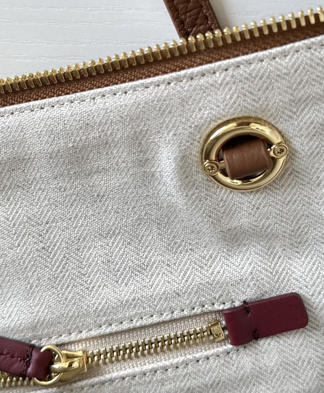 Chanel Shopping Bag Grained Calfskin AS6483 brown