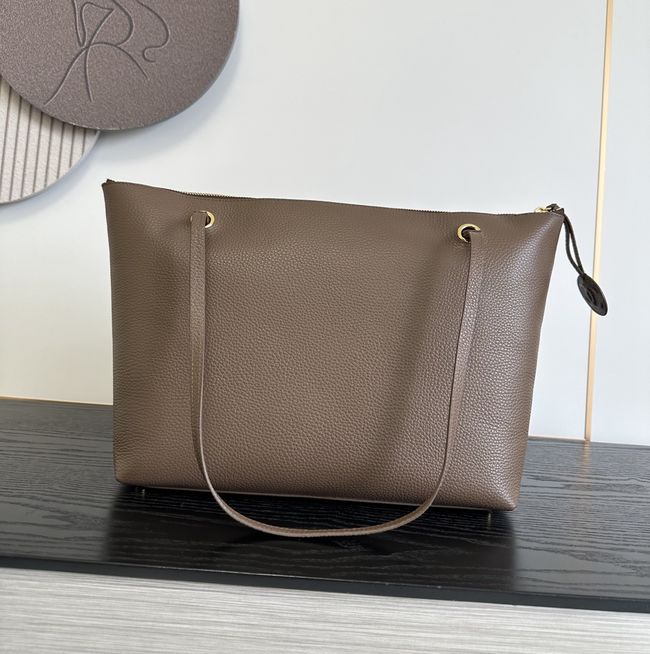 Chanel Shopping Bag Grained Calfskin AS6483 brown